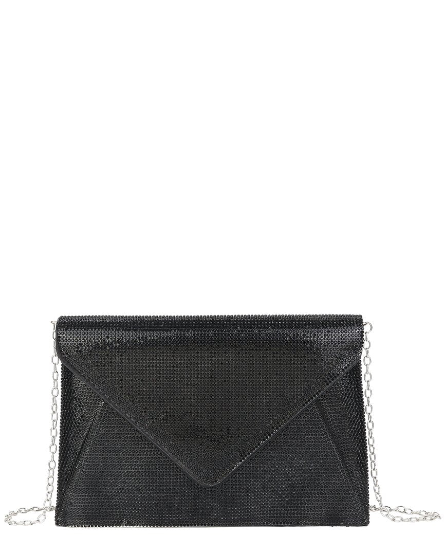Tiffany & Fred Paris Tiffany & Fred Paris Crystal-Embellished Envelope Clutch