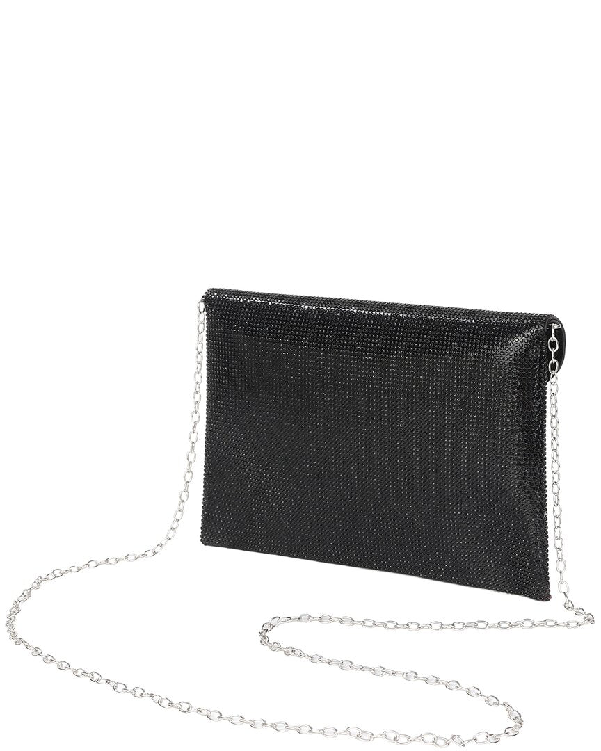 Tiffany & Fred Paris Tiffany & Fred Paris Crystal-Embellished Envelope Clutch