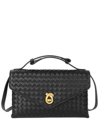 Tiffany & Fred Paris Tiffany & Fred Paris Intrecciato Leather Shoulder Bag