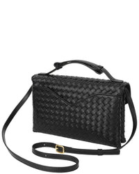 Tiffany & Fred Paris Tiffany & Fred Paris Intrecciato Leather Shoulder Bag