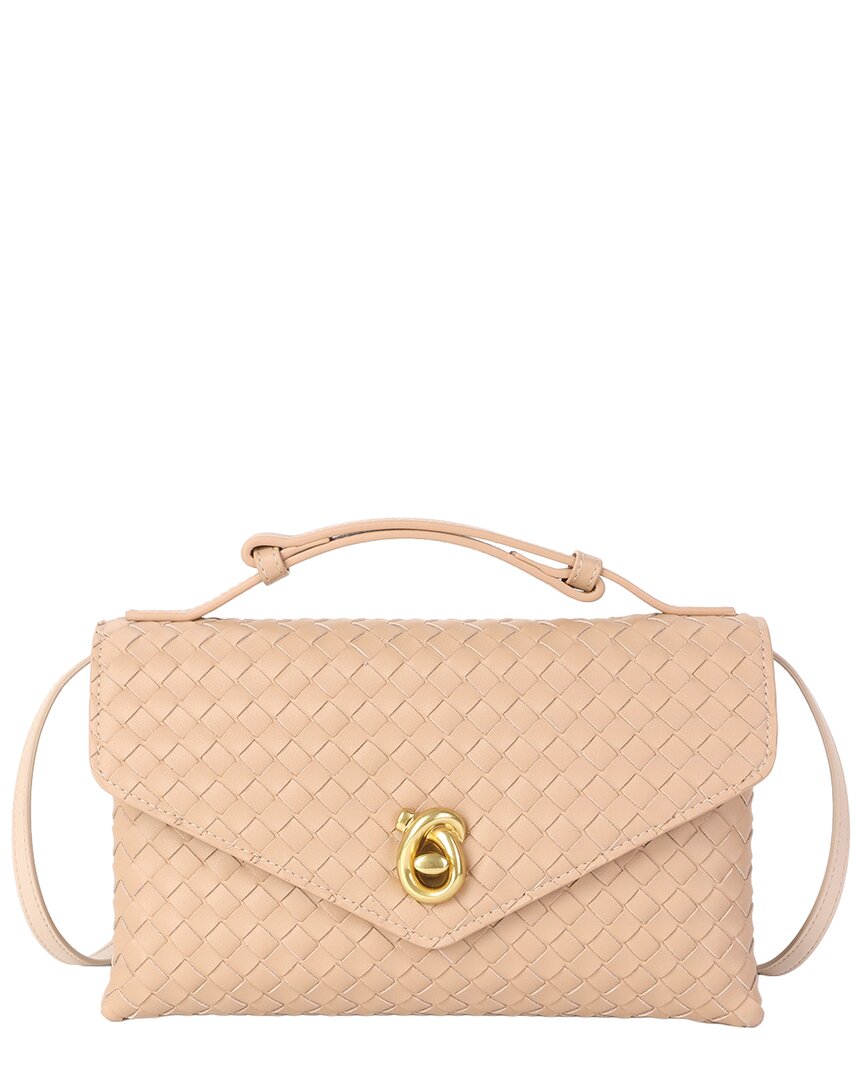 Tiffany & Fred Paris Tiffany & Fred Paris Intrecciato Leather Shoulder Bag
