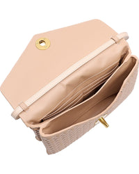 Tiffany & Fred Paris Tiffany & Fred Paris Intrecciato Leather Shoulder Bag