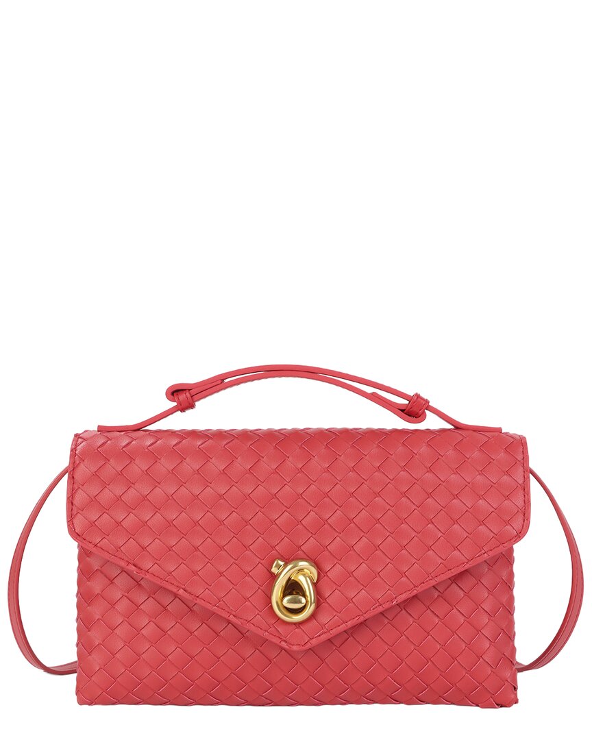 Tiffany & Fred Paris Tiffany & Fred Paris Intrecciato Leather Shoulder Bag