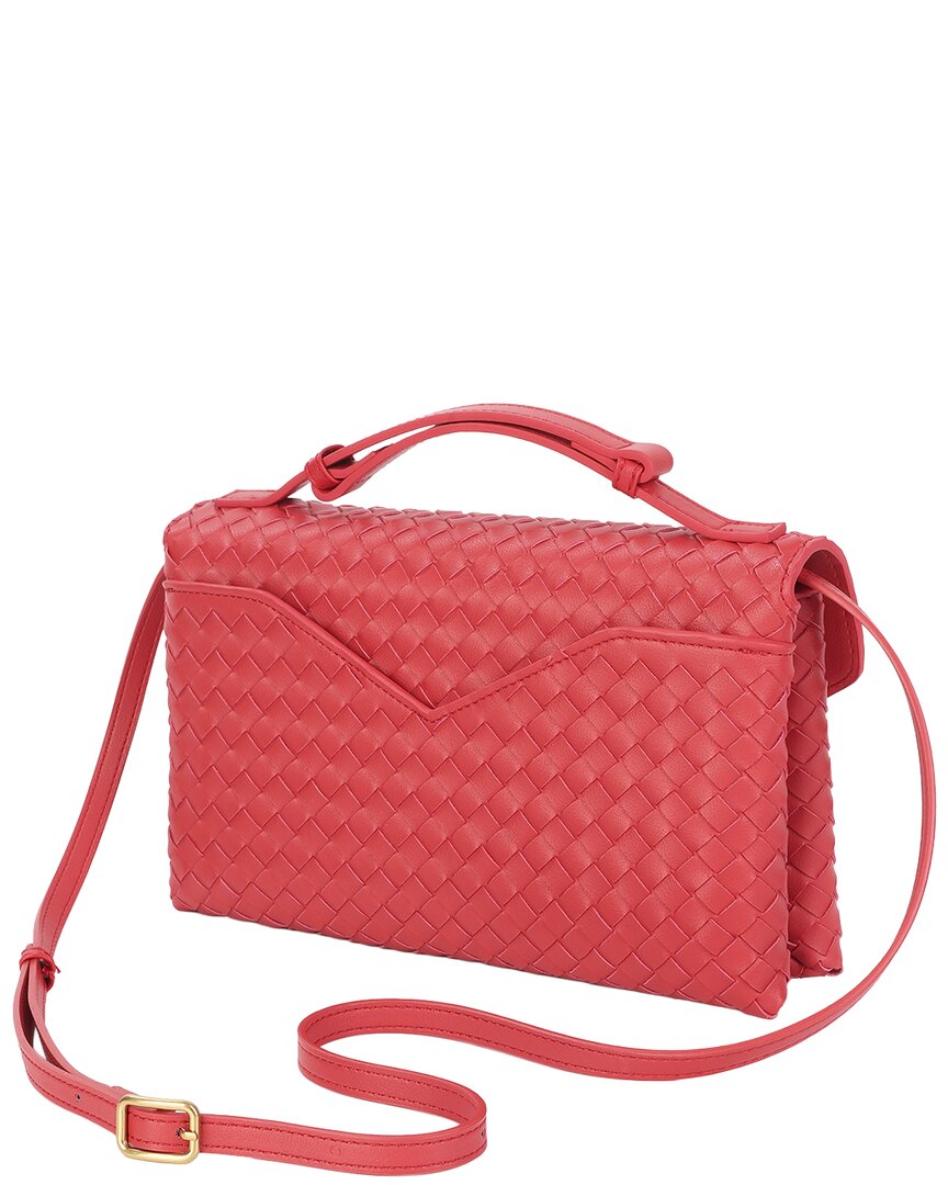 Tiffany & Fred Paris Tiffany & Fred Paris Intrecciato Leather Shoulder Bag