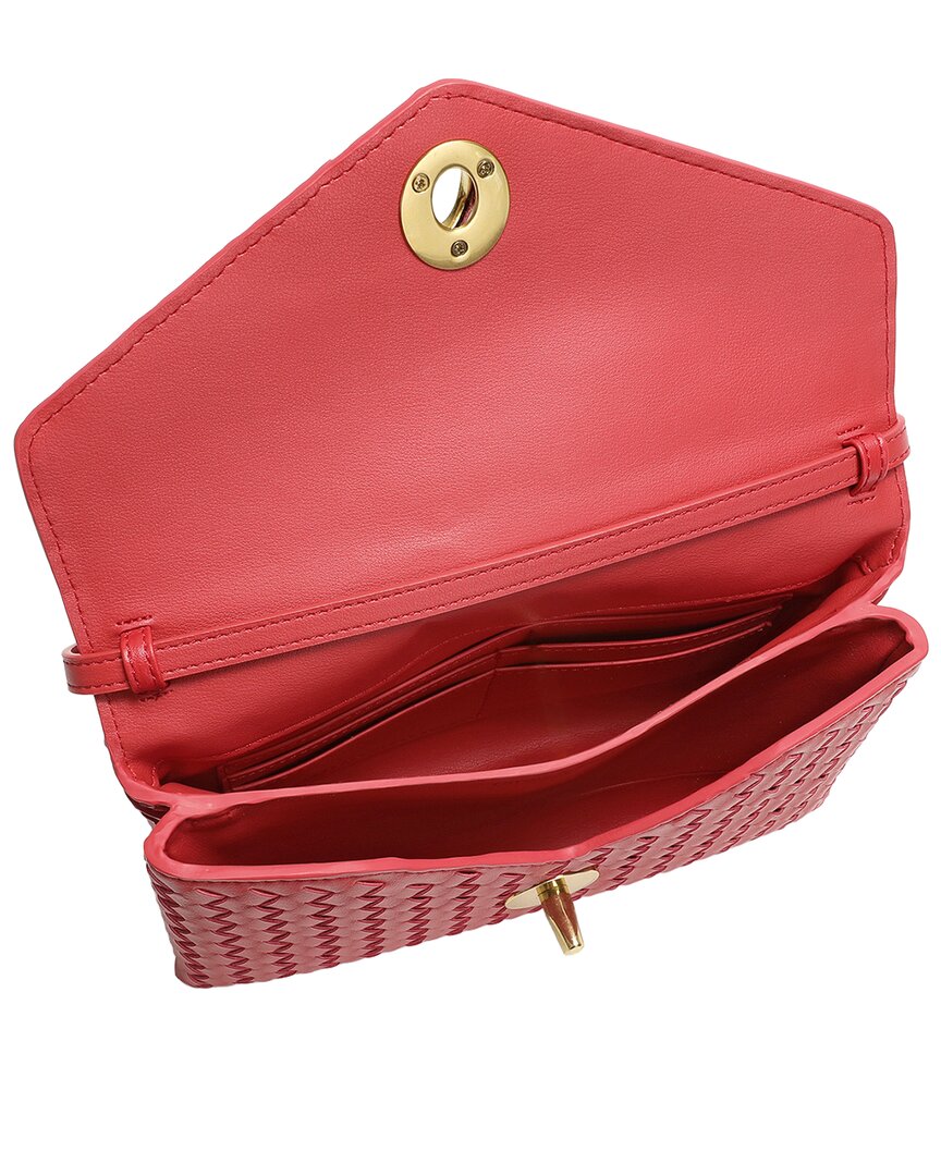 Tiffany & Fred Paris Tiffany & Fred Paris Intrecciato Leather Shoulder Bag