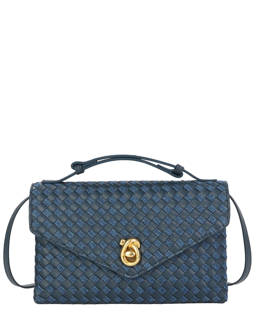 Tiffany & Fred Paris Tiffany & Fred Paris Intrecciato Leather Shoulder Bag
