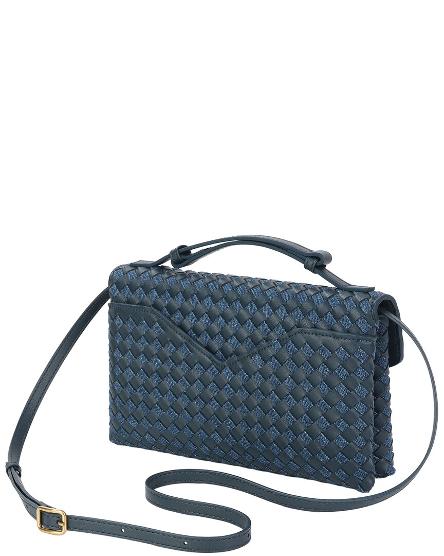 Tiffany & Fred Paris Tiffany & Fred Paris Intrecciato Leather Shoulder Bag