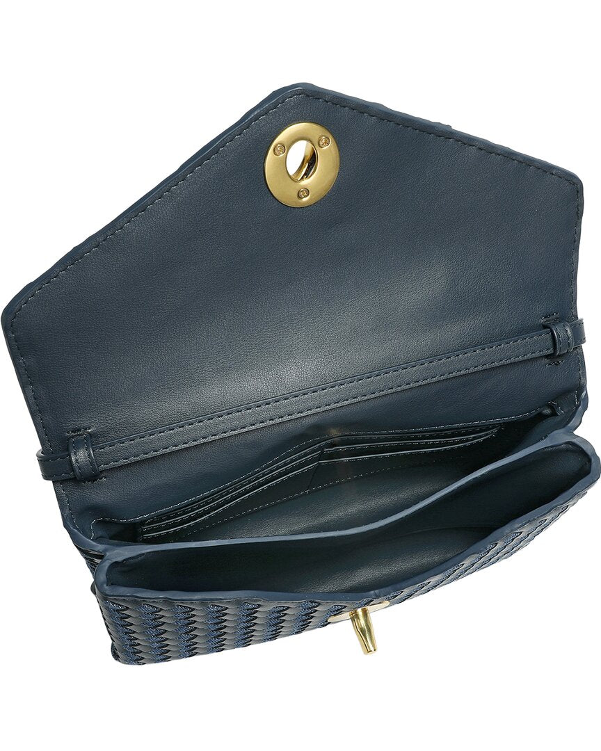 Tiffany & Fred Paris Tiffany & Fred Paris Intrecciato Leather Shoulder Bag