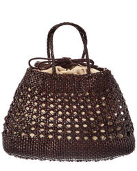 Dragon Diffusion Santa Cano Leather Top Handle Bag