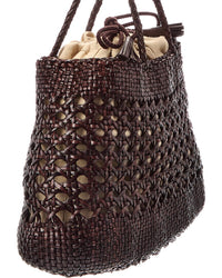 Dragon Diffusion Santa Cano Leather Top Handle Bag
