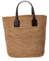Dragon Diffusion Dragon Diffusion Sacha Straw & Leather Tote