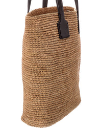 Dragon Diffusion Dragon Diffusion Sacha Straw & Leather Tote