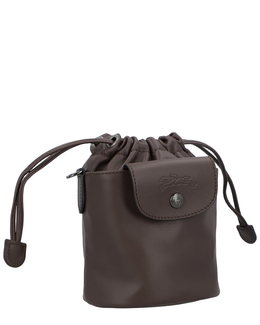 Longchamp Longchamp Le Pliage Xtra Xs Leather Bucket Bag