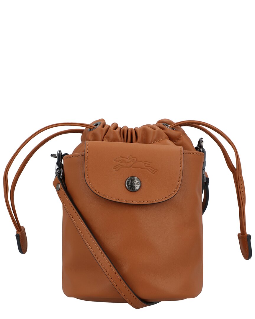 Longchamp Longchamp Le Pliage Xtra Xs Leather Bucket Bag