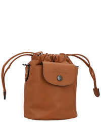 Longchamp Longchamp Le Pliage Xtra Xs Leather Bucket Bag