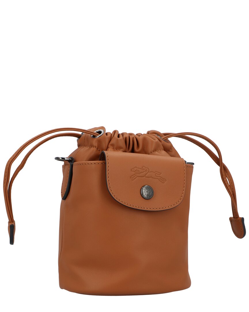 Longchamp Longchamp Le Pliage Xtra Xs Leather Bucket Bag