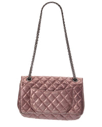 Chanel Chanel Pink Calfskin Leather Classic Flap Shoulder Bag (Authentic Pre-Loved)