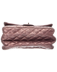 Chanel Chanel Pink Calfskin Leather Classic Flap Shoulder Bag (Authentic Pre-Loved)