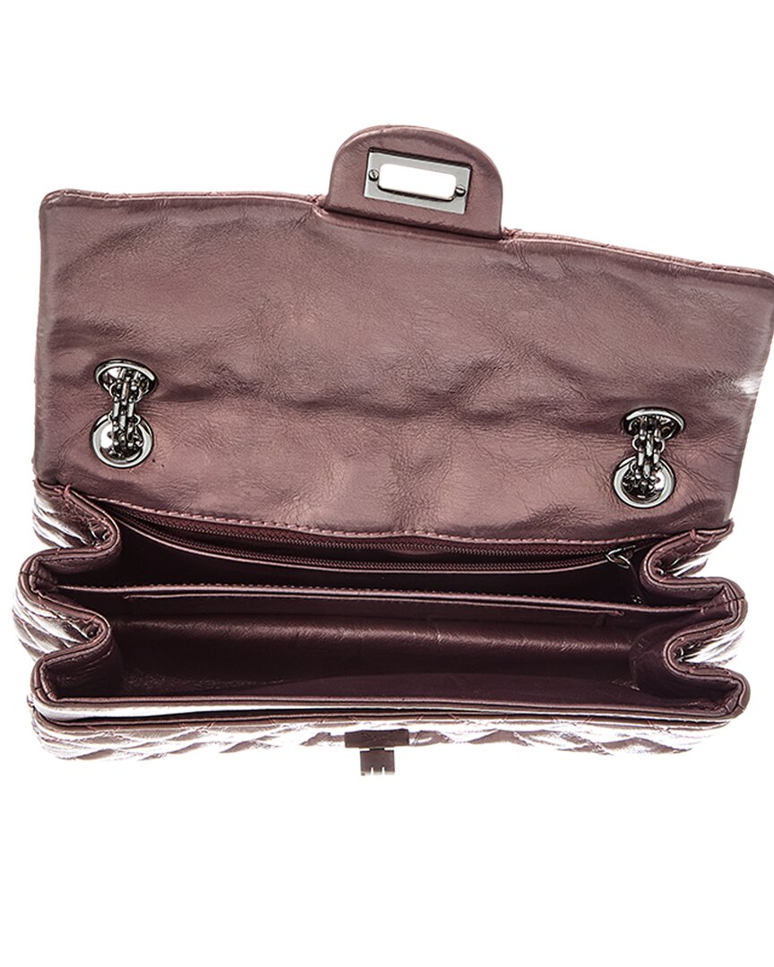 Chanel Chanel Pink Calfskin Leather Classic Flap Shoulder Bag (Authentic Pre-Loved)