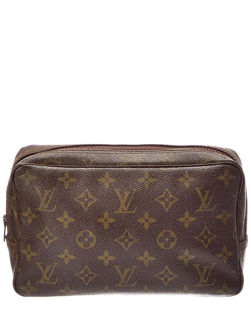 Louis Vuitton Louis Vuitton Brown Monogram Canvas Trousse Cometic Case (Authentic Pre-Loved)