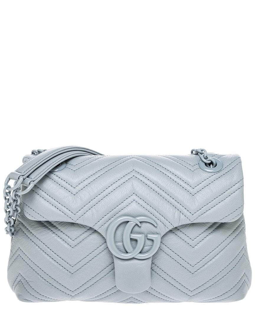 Gucci Gucci Gg Marmont Small Matelasse Leather Shoulder Bag
