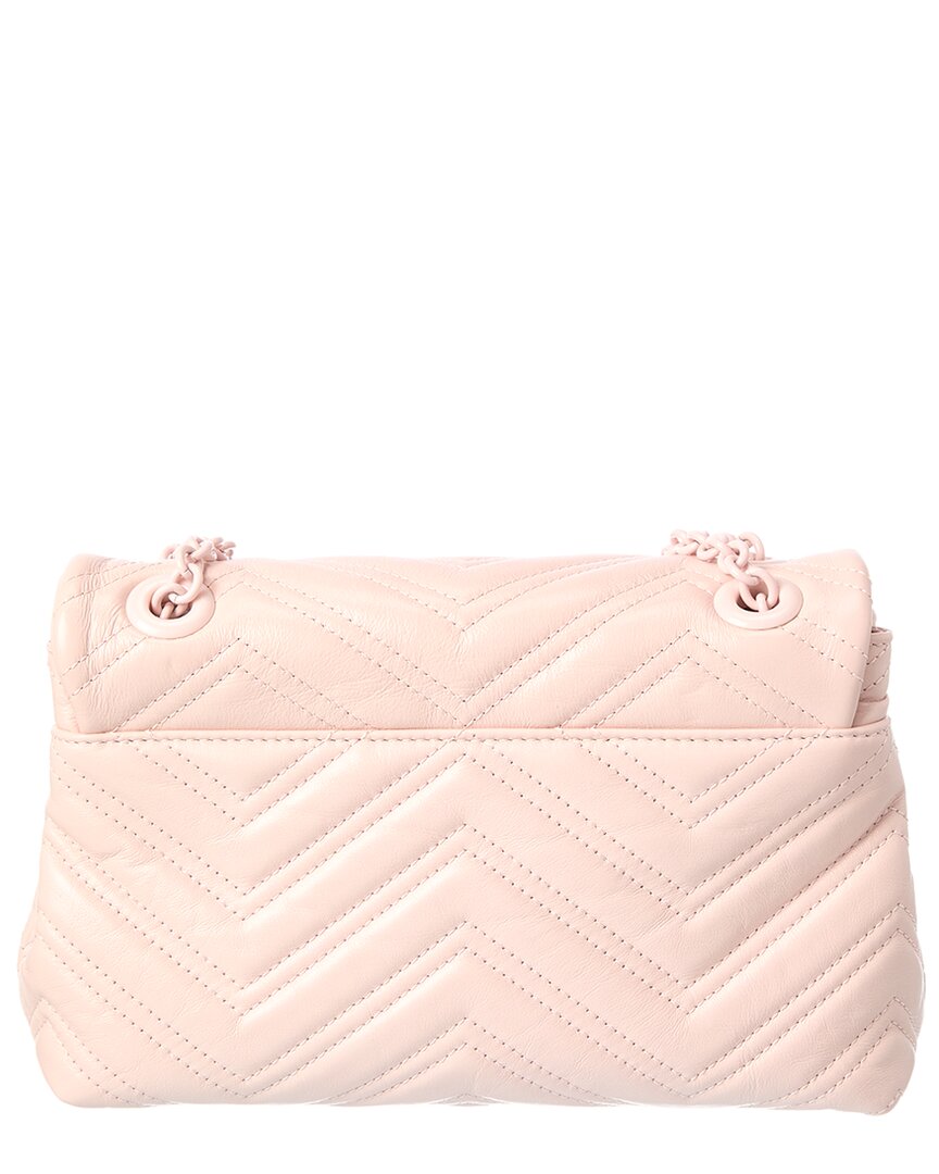 Gucci Gucci Gg Marmount Small Leather Shoulder Bag