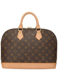 Louis Vuitton Louis Vuitton Brown Monogram Canvas Alma Pm (Authentic Pre-Loved)