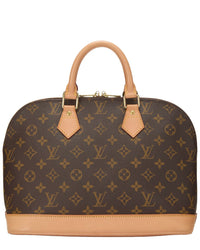 Louis Vuitton Louis Vuitton Brown Monogram Canvas Alma Pm (Authentic Pre-Loved)