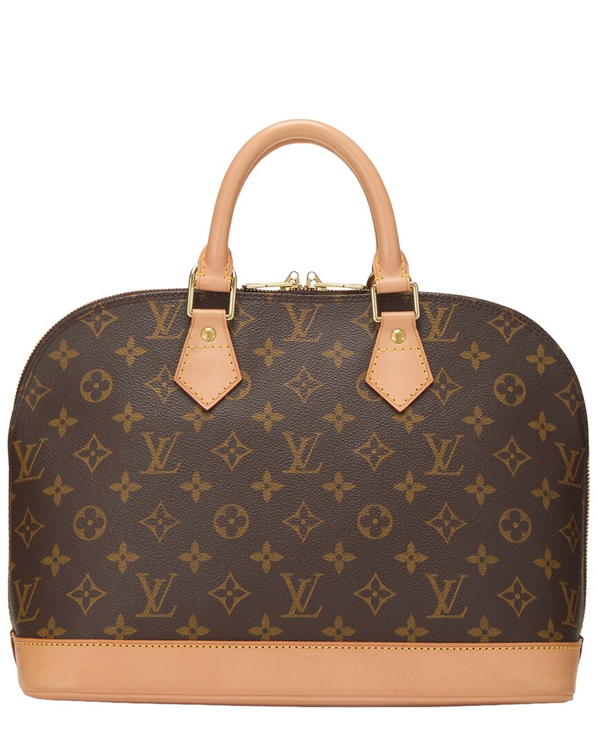Louis Vuitton Louis Vuitton Brown Monogram Canvas Alma Pm (Authentic Pre-Loved)