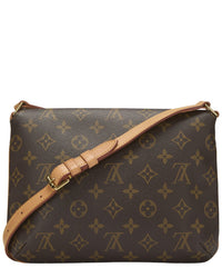 Louis Vuitton Louis Vuitton Brown Monogram Canvas Musette Tango (Authentic Pre-Loved)