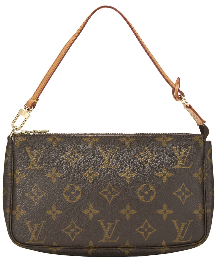 Louis Vuitton Louis Vuitton Brown Monogram Canvas Pochette Accessoires (Authentic Pre-Loved)
