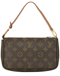 Louis Vuitton Louis Vuitton Brown Monogram Canvas Pochette Accessoires (Authentic Pre-Loved)