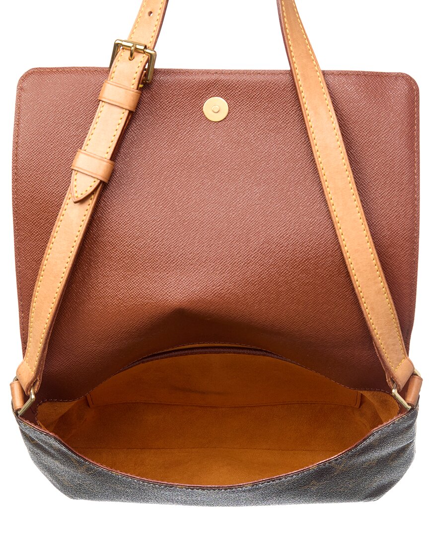 Louis Vuitton Louis Vuitton Brown Monogram Coated Canvas Musette Tango Short Strap (Authentic