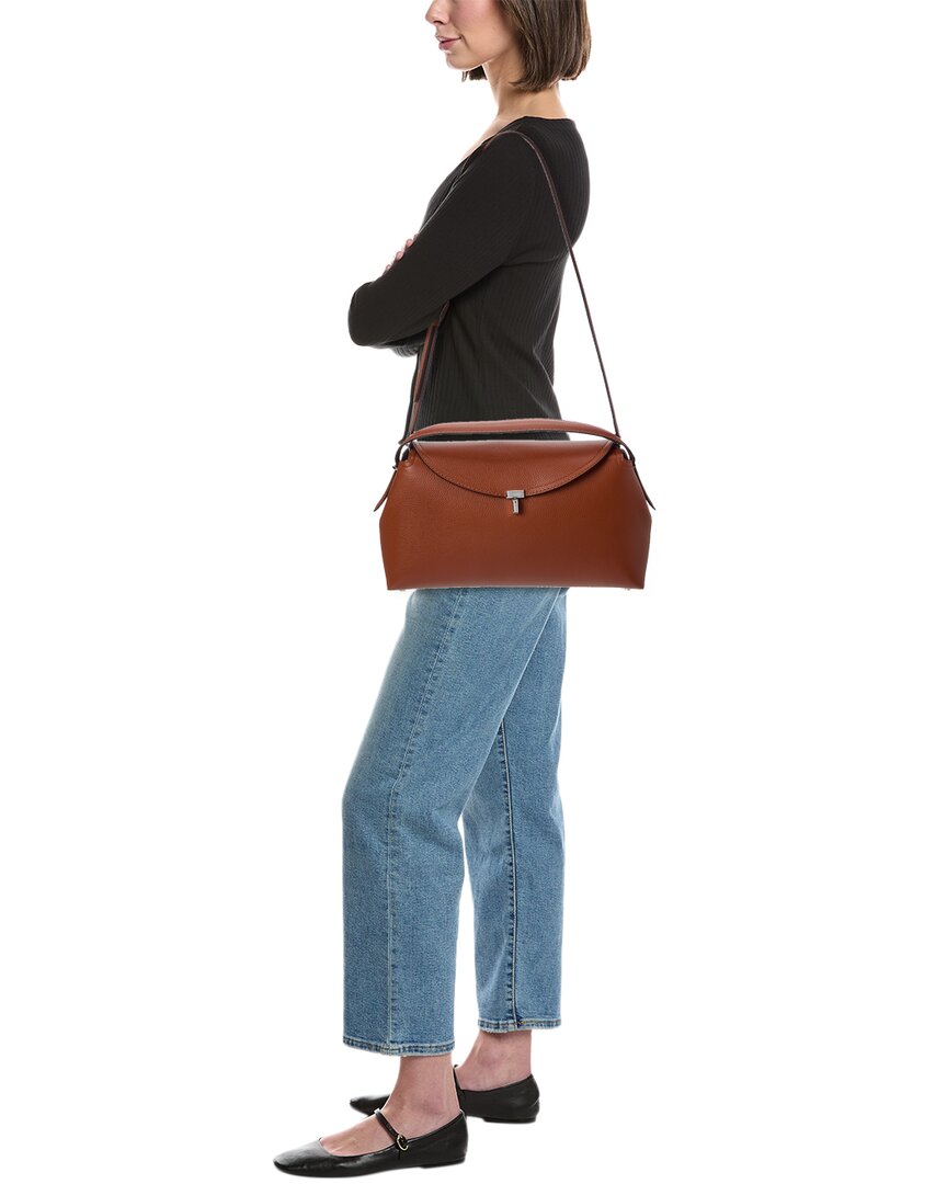 TOTEME Toteme T Lock Leather Shoulder Bag