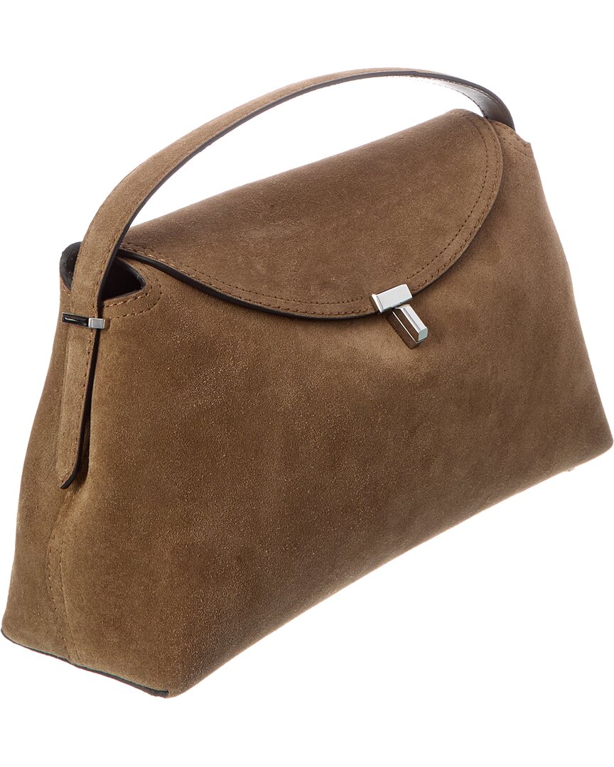 TOTEME Toteme T Lock Suede Shoulder Bag