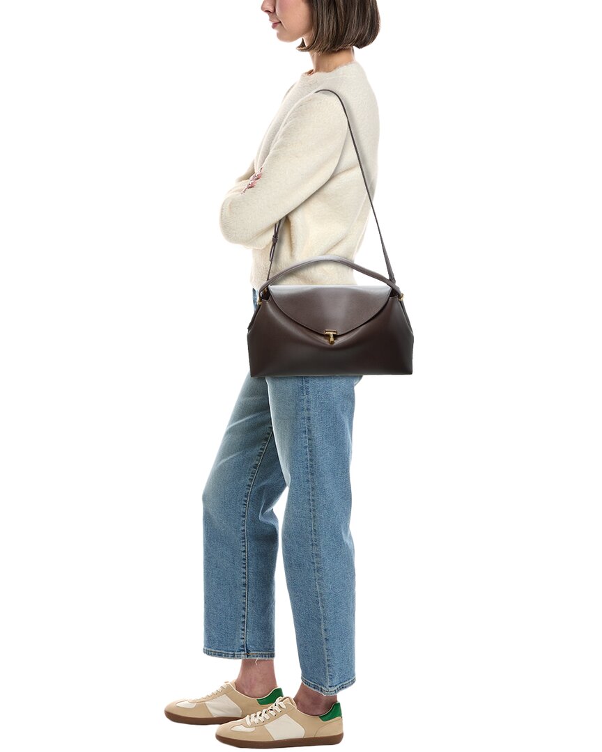 TOTEME Toteme T-Lock Leather Shoulder Bag