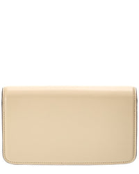 Valentino Valentino Vlogo Leather Shoulder Bag