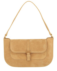 By Far Miranda Suede Leather Shoulder Bag
