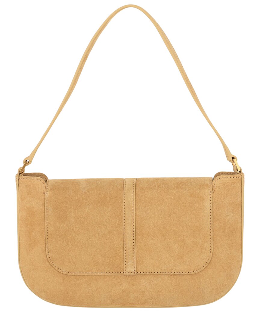 By Far Miranda Suede Leather Shoulder Bag
