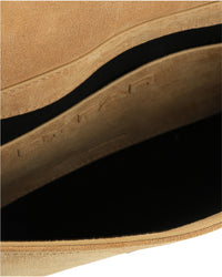 By Far Miranda Suede Leather Shoulder Bag