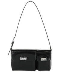 By Far Billy Patent Shoulder Bag