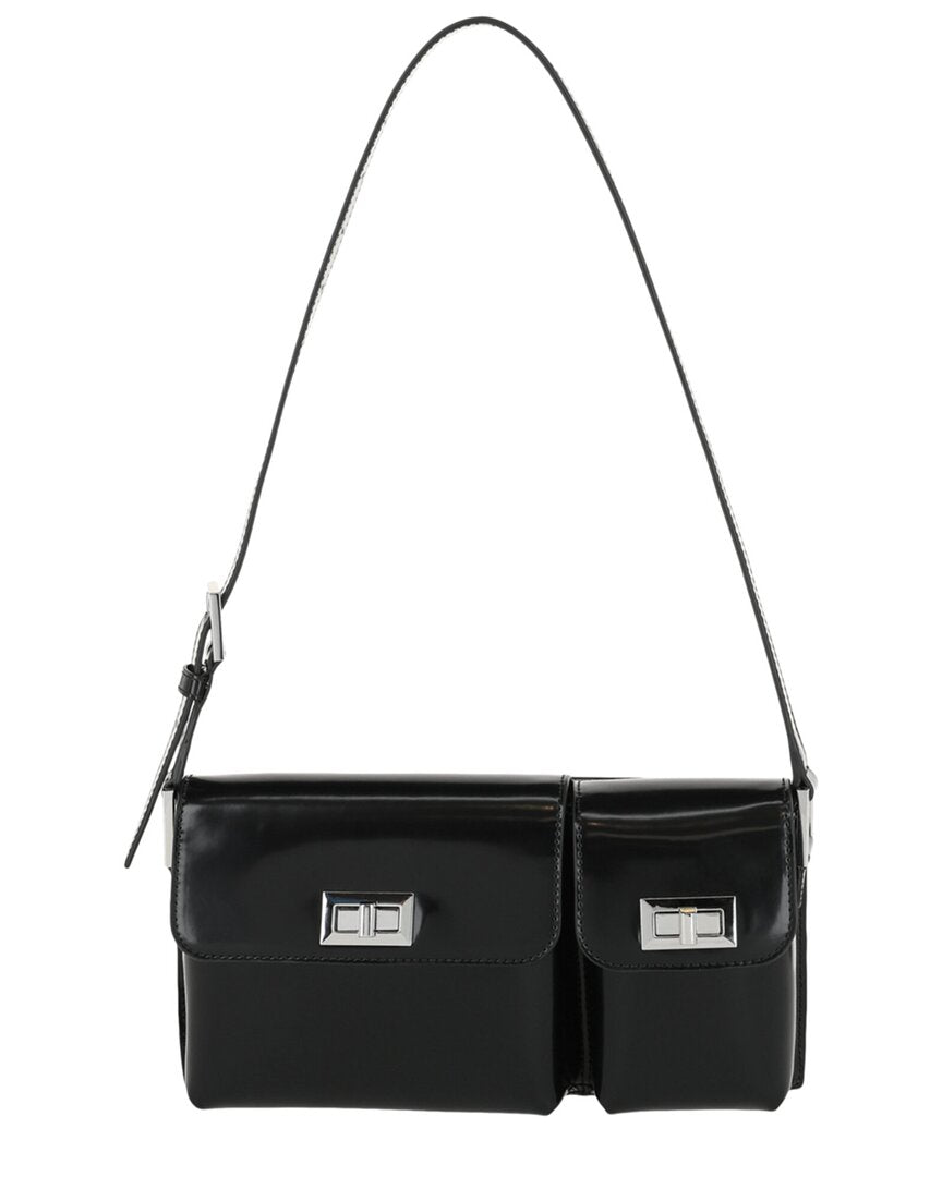 By Far Billy Patent Shoulder Bag