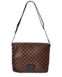 Louis Vuitton Louis Vuitton Brown Damier Ebene Canvas Brooklyn Mm (Authentic Pre-Loved)