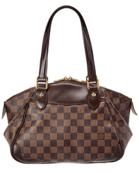 Louis Vuitton Louis Vuitton Brown Damier Ebene Canvas Verona Pm (Authentic Pre-Loved)