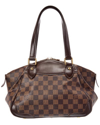Louis Vuitton Louis Vuitton Brown Damier Ebene Canvas Verona Pm (Authentic Pre-Loved)