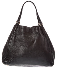 Gucci Gucci Black Pebbled Calfskin Leather Medium Soho Shoulder Bag (Authentic