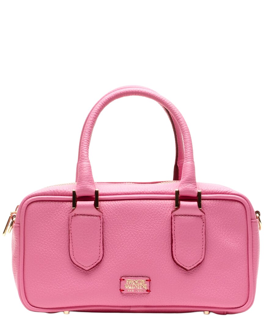 Frances Valentine Frances Valentine Paulie Box Tumbled Leather Handbag
