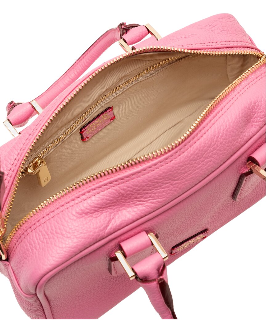 Frances Valentine Frances Valentine Paulie Box Tumbled Leather Handbag