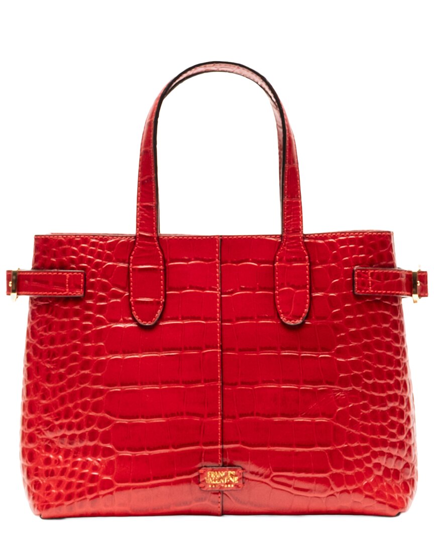 Frances Valentine Frances Valentine Amalie Croc-Embossed Leather Tote