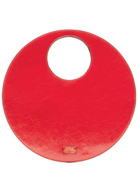 Frances Valentine Frances Valentine Juno Round Crinkled Leather Crossbody